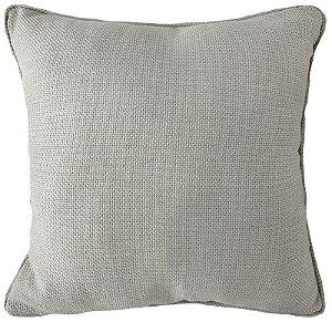 ALMOFADA LINHO  BEGE 52X52 LISA COM CORDAO
