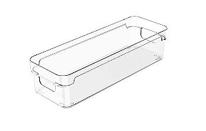 ORGANIZADOR DE ARMÁRIOS CLEAR 30X10X7 NATURAL