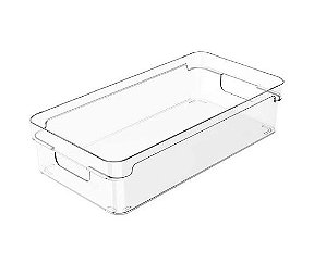 ORGANIZADOR DE ARMÁRIOS CLEAR 30X15X7 NATURAL
