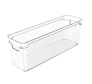 ORGANIZADOR DE ARMÁRIOS CLEAR 37X20X13 NATURAL