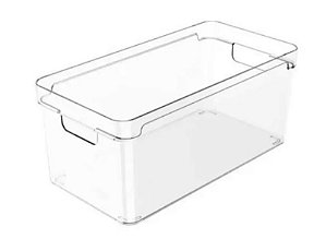 ORGANIZADOR CLEAR 30X15X13 CM NATURAL