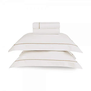 JOGO DE CAMA TRUSSARDI PARISI - CETIM 300 FIOS 100% ALGODÃO EGÍPCIO