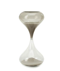 AMPULHETA EM VIDRO 60 MINUTOS