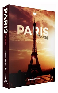 CAIXA LIVRO DECORATIVA BOOK BOX PARIS 36X27X5CM