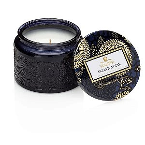VELA VOLUSPA POTE DE VIDRO P MOSO BAMBOO - 25H
