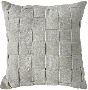 ALMOFADA BOUCLE 52X52 TRESSE MANUAL OFF