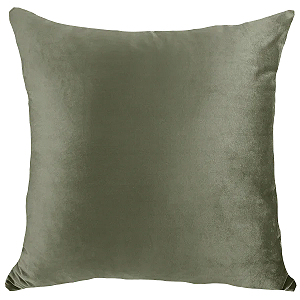 ALMOFADA VELUDO SOLT 52X52 VERDE CLARO