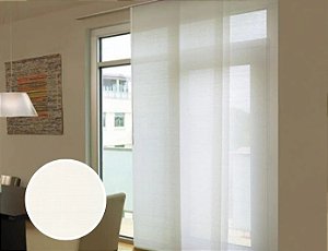 Cortina Painel Tela Screen 5% cor Branco