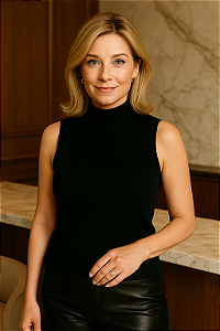 Regata Canelada Feminina – Elegância Atemporal com Toque Macio