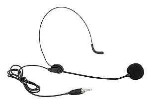 Microfone Auricular padrão Arcano de cabeça plug P2 rosca externa