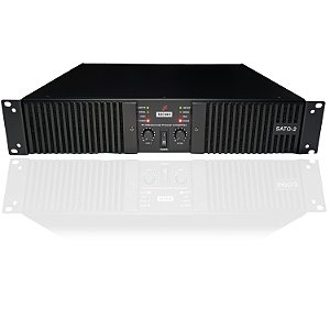 SATO-2 AMPLIFICADOR (POTÊNCIA) ARCANO P/ ÁUDIO 2 CANAIS 220V