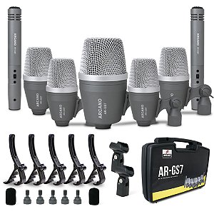 Kit de 7 microfones para bateria Arcano AR-GS7