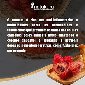Colorau Urucum, Color Andina Food, 100% artesanal,  50g