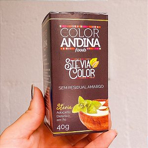 Adocante dietetico Stevia Color Andina Food, 40g