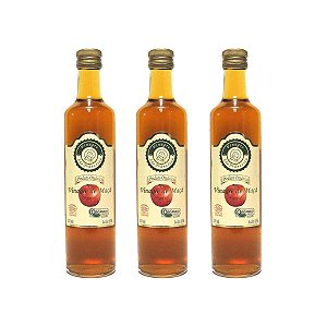 KIT 3 Vinagre de Maçã Orgânico São Francisco 500ml - São Francisco