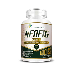Neofig 500mg 60 Caps (CoQ10, Metionina + associações) - Flora Nativa