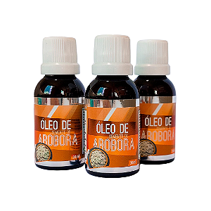 KIT 3 - Óleo Vegetal  de Semente de Abobora 30ml