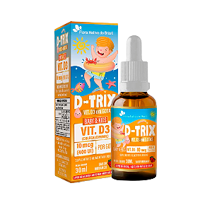 D-Trix Kids Vitamina D Infantil (Vit D 400 UI/gota) 30ml - Flora Nativa