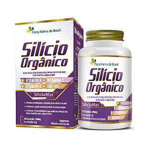 Silício Orgânico E Vitaminas 60 Cápsulas - Flora Nativa