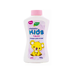 Talco Cheirinho Kids Pink 100g - Pharma