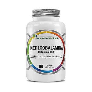 Metilcobalamina Vitamina B12 60caps - Flora Nativa