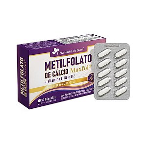 Metilfolato de Cálcio (MaxFol) + Associações 30caps - Flora Nativa