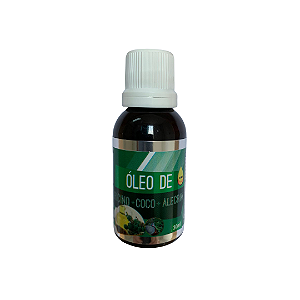 Óleo Vegetal de Rícino, Coco e Alecrim 30ml