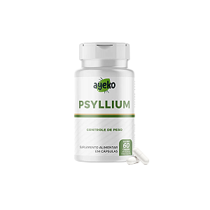Psyllium 1000mg 60caps | Rico Em Fibras - AYEKO