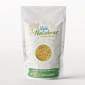 Chá de Sabugueiro - Sambucus nigra - L. 30g - Vale Natubras