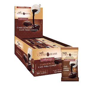 Coffee Beans - O Café Para Comer (15 unidades) - Sabor Cappuccino