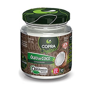 Óleo de Coco Extra Virgem Orgânico 200ml - Copra