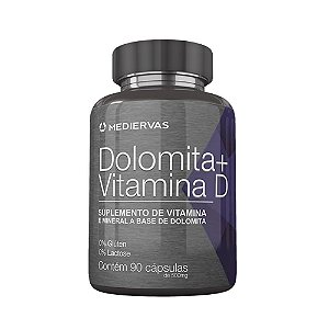 Dolomita + Vitamina D Mediervas - 60 caps