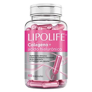 Lipolife - Colageno + Acido Hialuronico 60caps