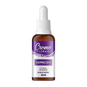 Sentimento de Desânimo, Tristeza e Depressão Floral DEPREZEN 30ml - CromoFlorais Cromo Florais