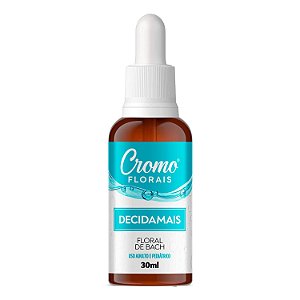 Floral DECIDAMAIS (Tomada de Decisão) Adulto 30ml - Cromo Florais