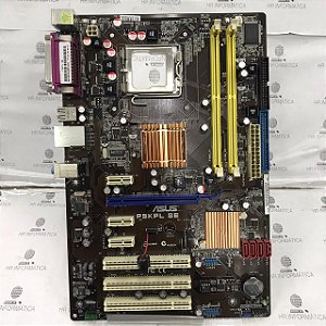 Placa Mãe P5kpl Se Asus 775 Ddr2 Semi-nova S/espelho