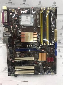 Placa Mãe P5kpl/1600 Asus 775 Ddr2 Semi-nova S/espelho