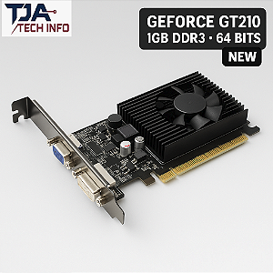 Placa De Video Geforce Gt210 1gb Ddr3 64 Bits Low Profile NOVA