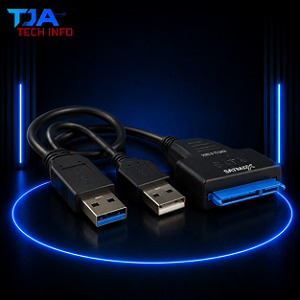 Adaptador SSD/HD SATA 2.5” e 3.5” para USB 3.0 com Fonte – Alta Velocidade | TJA Tech Info