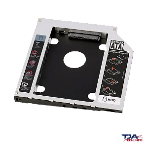 Adaptador Caddy 9,5 mm para HD e SSD SATA 2,5"