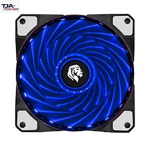 Cooler 120mm com LED Azul para Gabinete – Silencioso e Potente