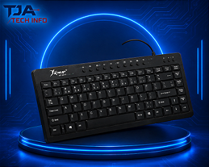 Mini Teclado USB ABNT2 Knup com Teclas Multimídia – Compacto e Prático!
