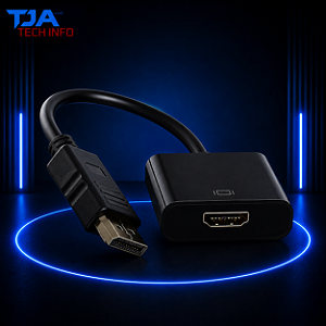 Adaptador DisplayPort Macho para HDMI Fêmea – Alta Definição e Conectividade | TJA Tech Info