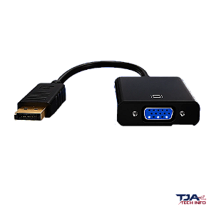 Adaptador DisplayPort Macho para VGA Fêmea 1080p