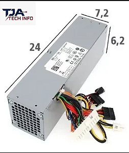 Fonte Dell 240W OEM – AC240AS-00 / H240AS-00 | Para Optiplex 390 7010 9010 SFF
