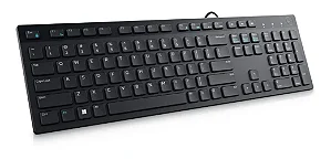 Teclado Dell KB216-BK-LTN USB ABNT2 Preto Original para Computador