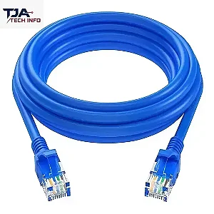 Cabo de rede Cat6 5 Metros Giga Lan 100% Cobre 10/1000 Mps novo