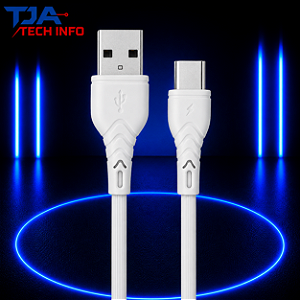 Cabo USB Tipo-C | Carga Rápida e Transmissão de Dados | Alta Qualidade | TJA Tech Info