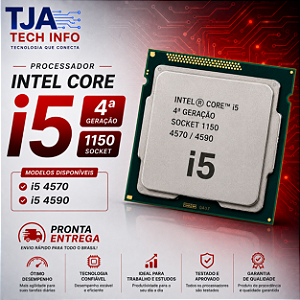 Processador Intel Core i5 4ª Geração LGA 1150 | i5-4570 / i5-4590 e Outros | OEM