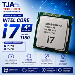 Processador Intel Core i7 4ª Geração LGA 1150 | i7-4770 / i7-4790 | OEM